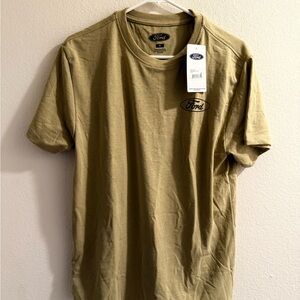 Ford Bronco Official licensed T-shirt Size Medium Beige Color New With Tags